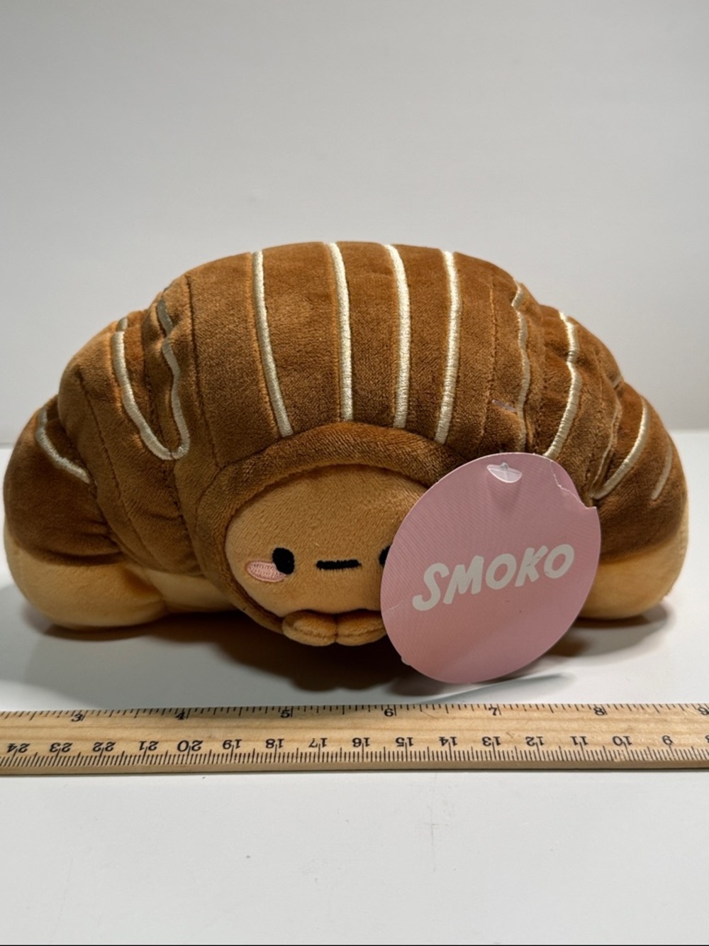NWT Smoko potato Croissant mini mochi plush
